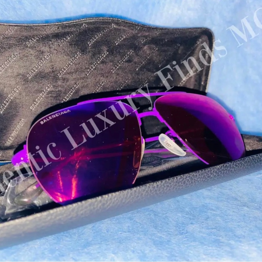 AUTHENTIC | BALENCIAGA Purple Sunglasses